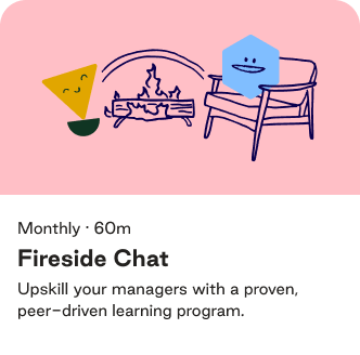 Click here to learn more about Gatheround’s Fireside Chat template.